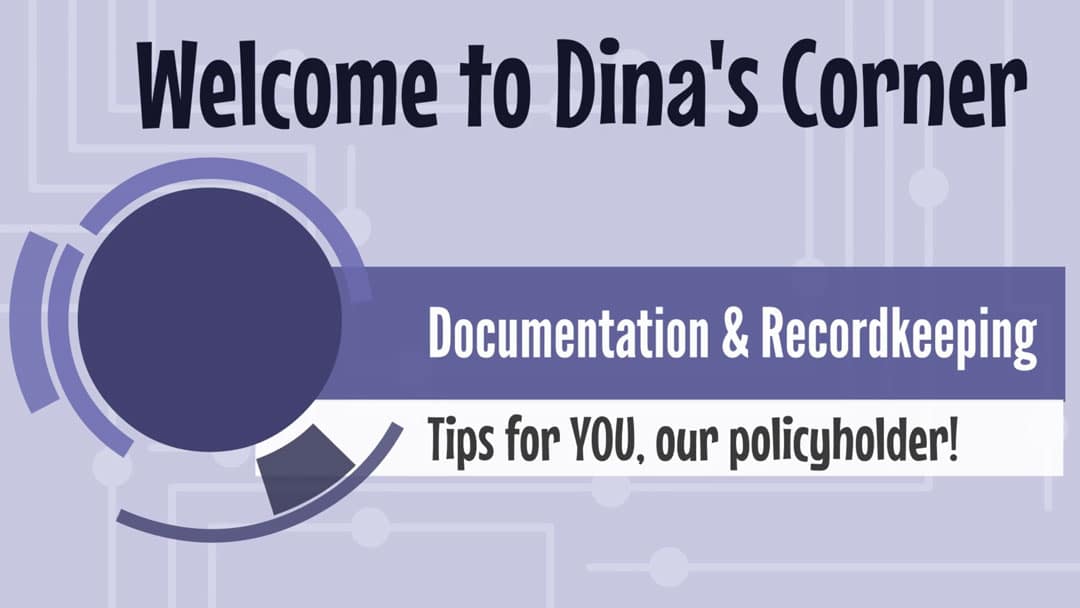 Documentation & Recordkeeping